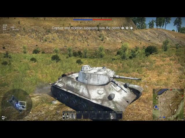 Keres Plays: WAR THUNDER, Ep 6 - Soviet T-50 Light Tank (BR 2.7) - PRESS W TO WIN