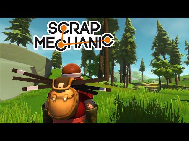 Scrap Mechanic Gameplay Part 1 FULL GAME [1080p 60FPS ] - No Commentary