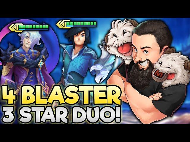 4 Blaster - The Blue Duo Blasting Off Again!! | TFT Magic & Mayhem | Teamfight Tactics