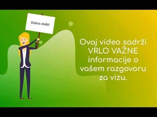 Razgovor za vizu - važne informacije