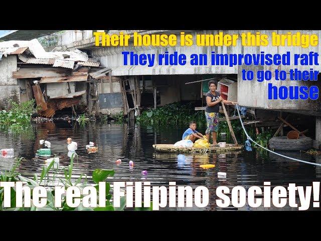 Life in the Philippines. Travel to the Philippines and Meet this Family Who Live Under the Bridge
