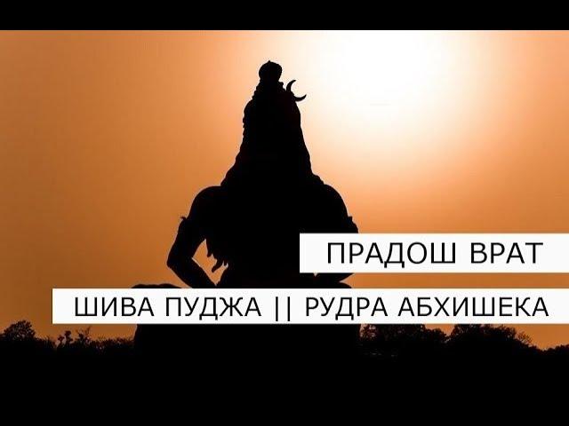 Пост Шивы Прадош 11.01.2025  Шива пуджа и Рудра Абхишека  Pradosham Shiva puja  14.00 по Мск