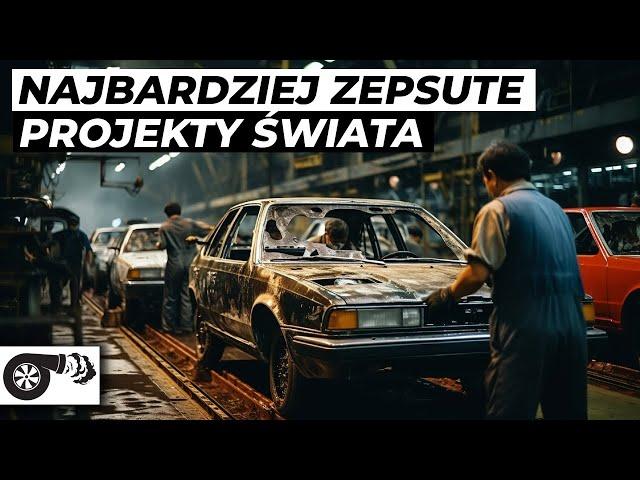 Oto NAJGORZEJ ZBUDOWANE auta świata  "Elektryka topiła się, cylindry przeciekały, nic nie działało"