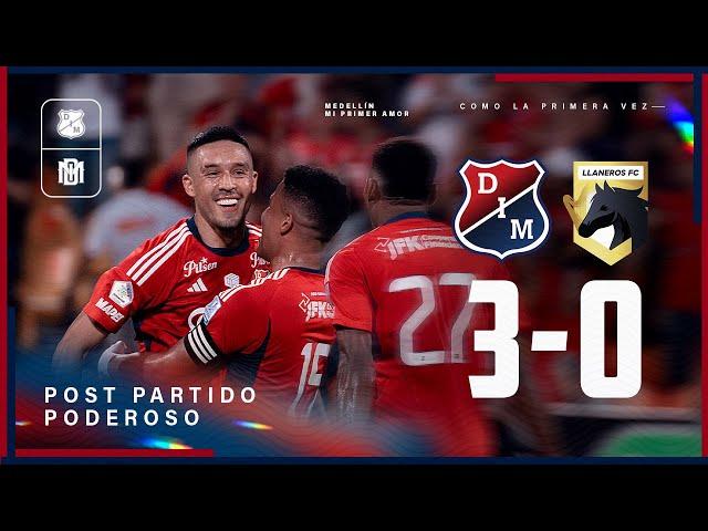 [#PostPartidoPoderoso ] Medellín 3 - 0 Llaneros | Análisis con Thiago Aristi