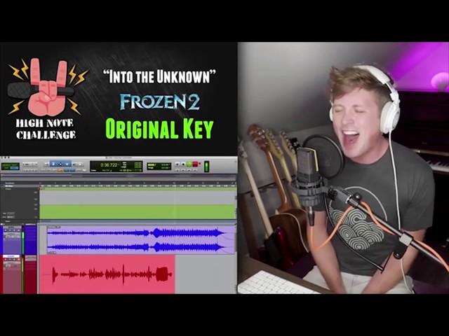 HIGH NOTE CHALLENGE - Into the Unknown (Chase Holfelder) Best Parts