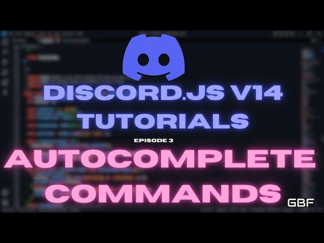 Autocomplete Commands | Discord.JS Bot Tutorial