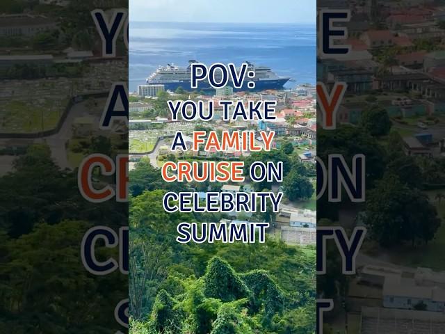 POV: You take a family cruise on the 24-year-old Celebrity Summit #cruise #shorts