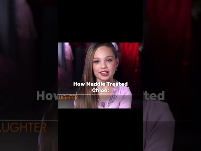 No hate for maddie!!#dancemoms #subscribe #shorts #viral #chloe #maddieziegler #300subs