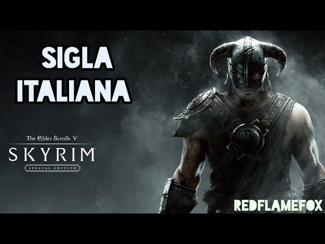 SKYRIM  - SIGLA ITALIANA | Stile "Cartoni Animati 2000"