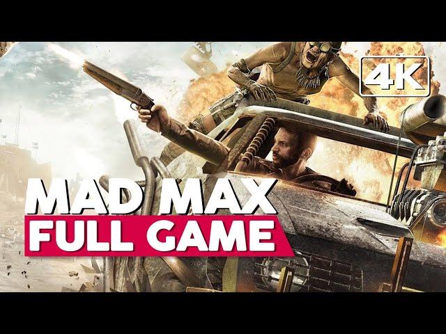 Mad Max | Full Gameplay Walkthrough (PC 4K60FPS) No Commentary