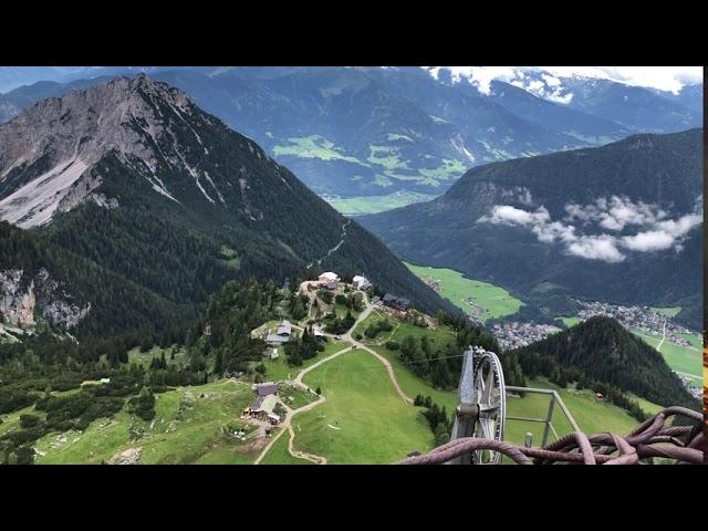 Blick vom Rofan in das Inntal