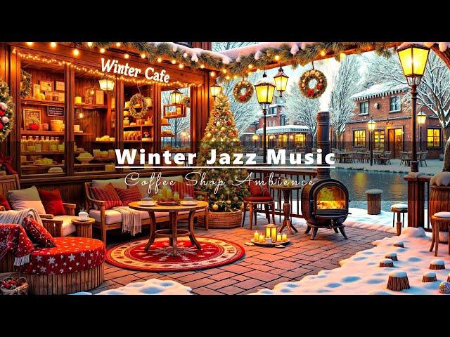 Cozy Coffee Shop Ambience with Winter Jazz: A Playlist of Soft Instrumental Jazz for Peaceful Nights