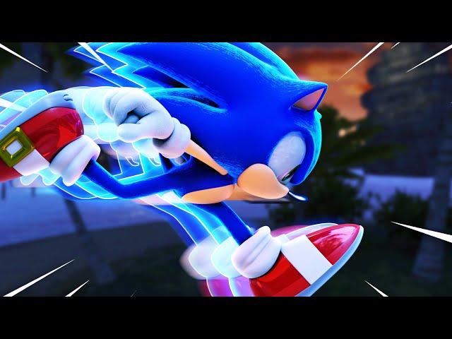 When Sonic Uses His Actual Speed!!