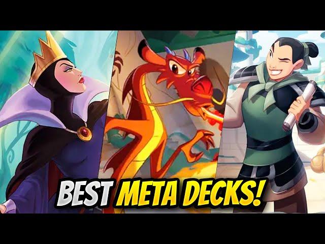 BEST DECKS IN DISNEY LORCANA SET 7