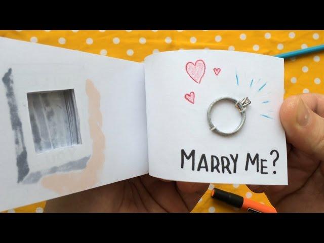 Flipbook Proposal with Hidden Engagement Ring Compartment (ORIGINAL)