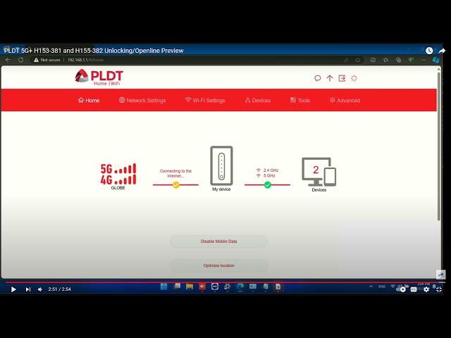 PLDT 5G+ H153-381 and H155-382 Unlocking/Openline Preview