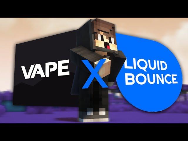 VAPE x LiquidBounce | The BEST Client ever..? (Minecraft HvH)