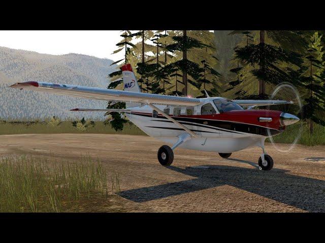 My first video in the Thranda Quest Kodiak, flying between logging sites in the British Columbia