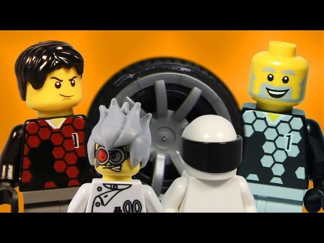 Team A vs Team B: Car Race (LEGO Animation)