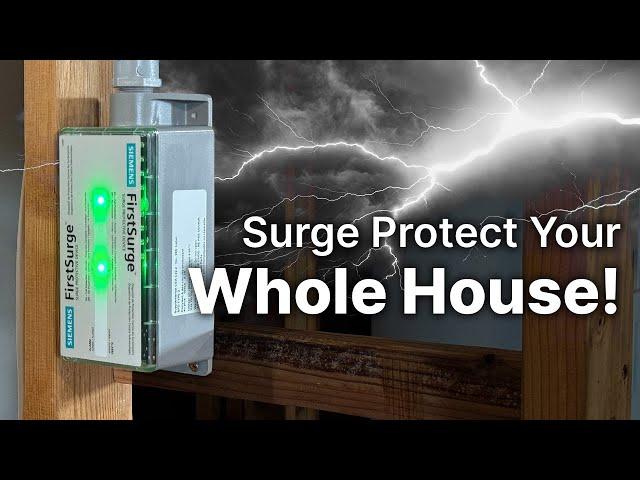 Whole House Surge Protector // Easy DIY Install