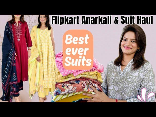 Summer wear Kurta Set Haul l Cotton Kurti Pant Dupatta & Anarkali kurti set l Flipkart Haul