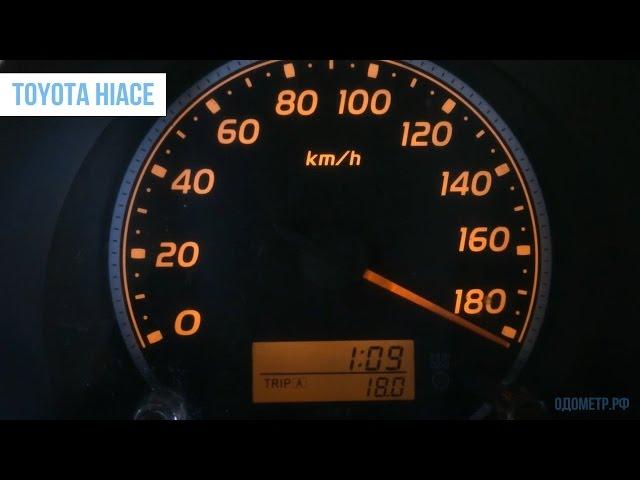 Крутилка, подмотка, моталка спидометра Toyota Hiace (Тойота Хайс)