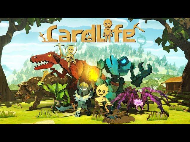 Ark:Survival Evolved...BUT EVERYTHING IS CARDBOARD!! | CARDLIFE