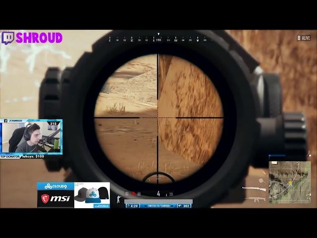 SHROUD SHOWS & EXPLAINS THE PERFECT PUBG VIDEO SETTINGS, WADU CRIES ON STREAM   PUBG Highlights #123