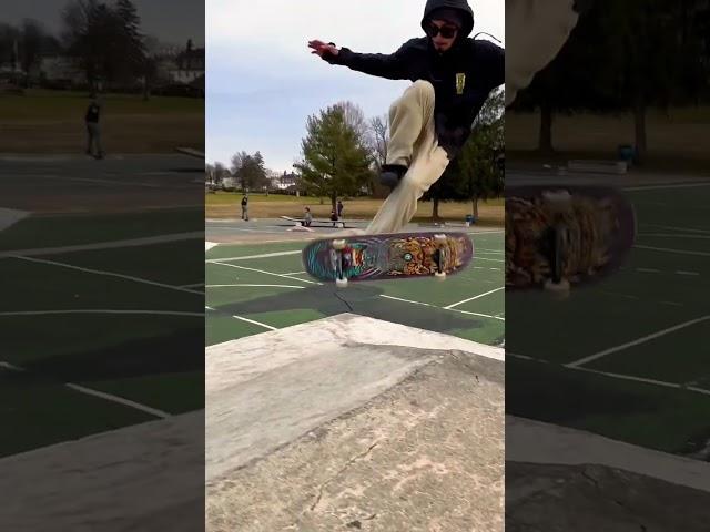 Beast 540 shuv from my guy Willow  #skateboarding #skate #skateboard