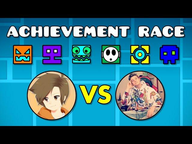 Geometry Dash ACHIEVEMENT RACE (vs AeonAir)