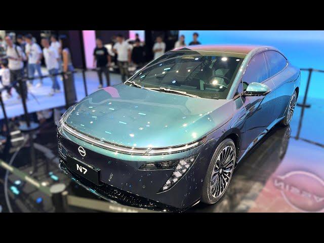 2025 Nissan N7 EV FirstLook Walkaround—Guangzhou Motor Show 2024 | 4K