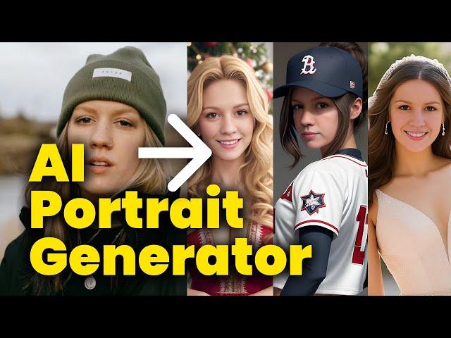 (2024) AI Portrait Generator APP - Get your own PORTRAIT at home!