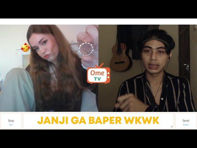 NGOMONG RANDOM KE CEWE2  | OMETV | OMEGLE