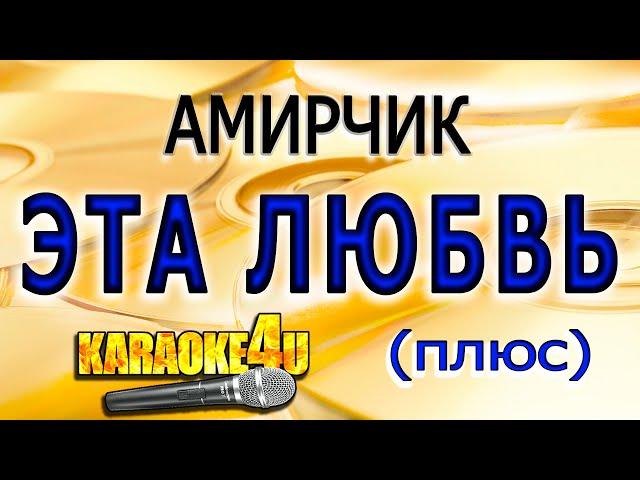 Амирчик | Эта любовь | Караоке Плюс