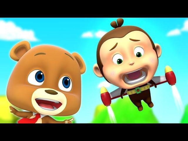 Jet Pack | Fun Videos For Kids | Cartoons For Children By Loco Nuts