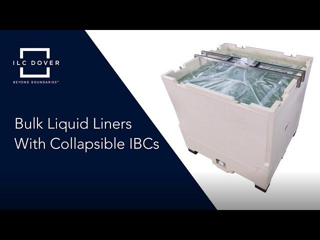 Bulk Liquid Liners with Collapsible IBCs