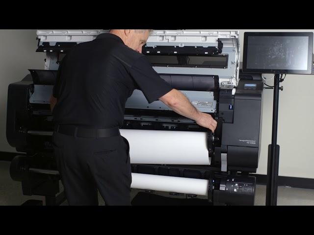 Canon TX-3000 and TX-Series Paper Load