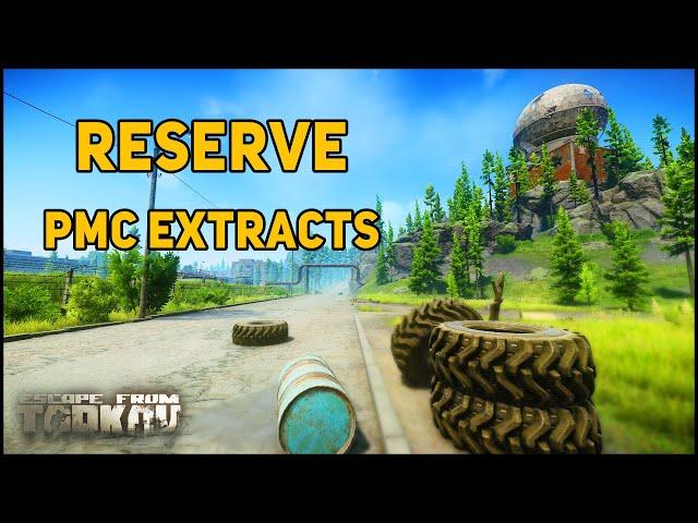 Escaping Reserve: All PMC Extracts! - Escape From Tarkov