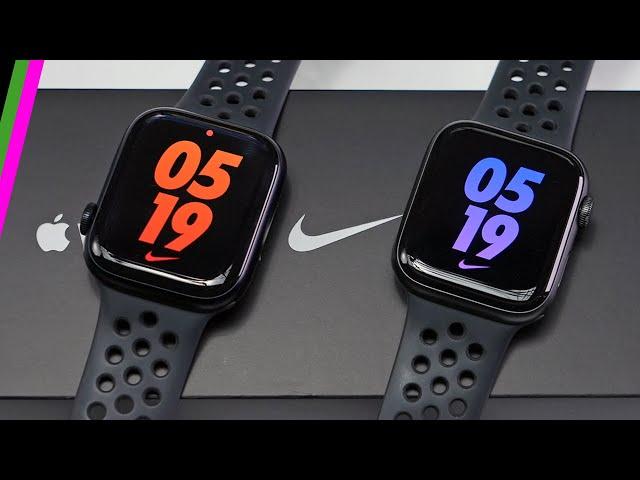 Apple Watch Series 7 Nike Edition Review // vs SE Nike Edition for Sports and Fitness