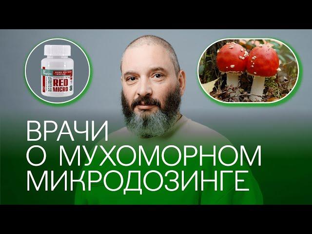 ВРАЧИ-ПСИХОТЕРАПЕВТЫ о Мухоморном микродозинге "Red Micro"™. Микродозинг мухомора. Михаил Вишневский