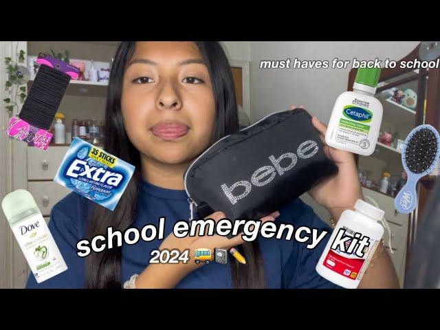 what to put in your emergency kit for back to school || 2024 || ️!