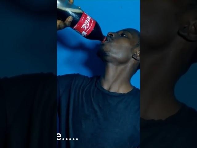 1 Liter of Coca-Cola Chug no burp challenge