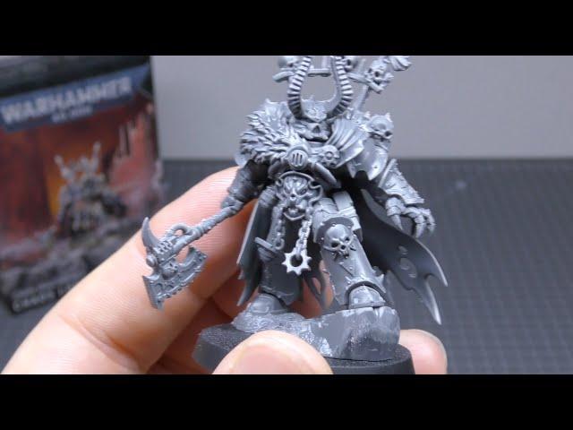 Chaos Space Marines Chaos Lord - Review (WH40K)