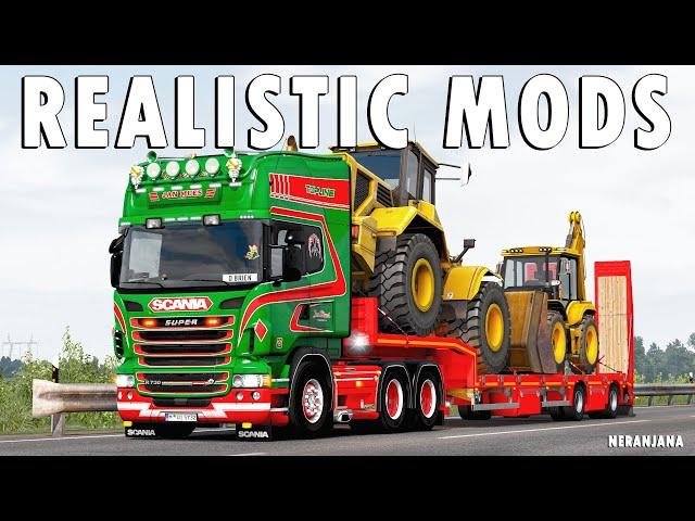 BEST REALISTIC ETS2 MODS - EURO TRUCK SIMULATOR 2 - 2020/2021