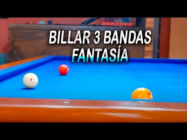 BILLAR a tres (3) Bandas CARAMBOLAS de Fantasía Artístico, Exhibición Jair Marín billard @TVdigital