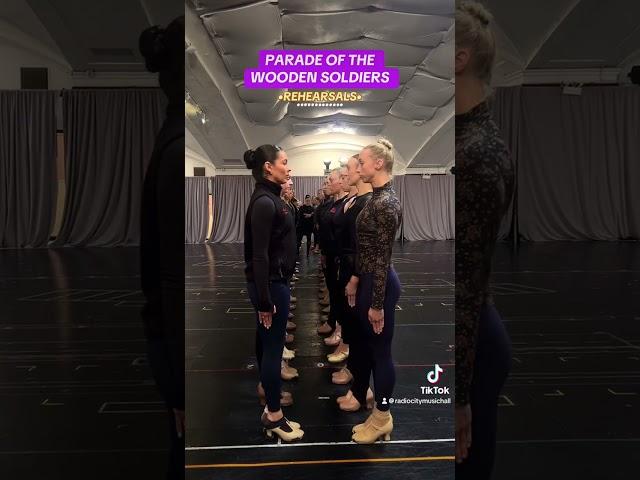 The most iconic of rehearsals! #dancerslife #dancerehearsal #rockettes #radiocitymusichall