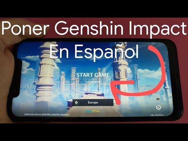  Como PONER GENSHIN IMPACT en ESPAÑOL (SI ESTÁ en INGLÉS, CHINO o JAPONÉS) SOLUCIÓN