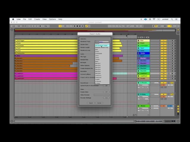 ABLETON - Bouncing Stems - www.urmixd.com