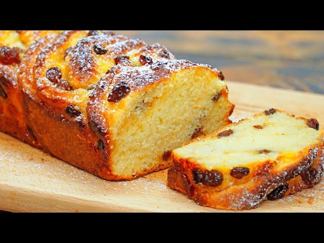 Delicious cake with jam in 10 minutes! Easy recipe