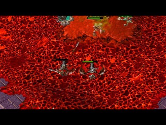 Летающие существа имба. Warcraft III.  Карта Blood tournament.